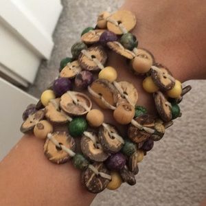 Seed wrap bracelet